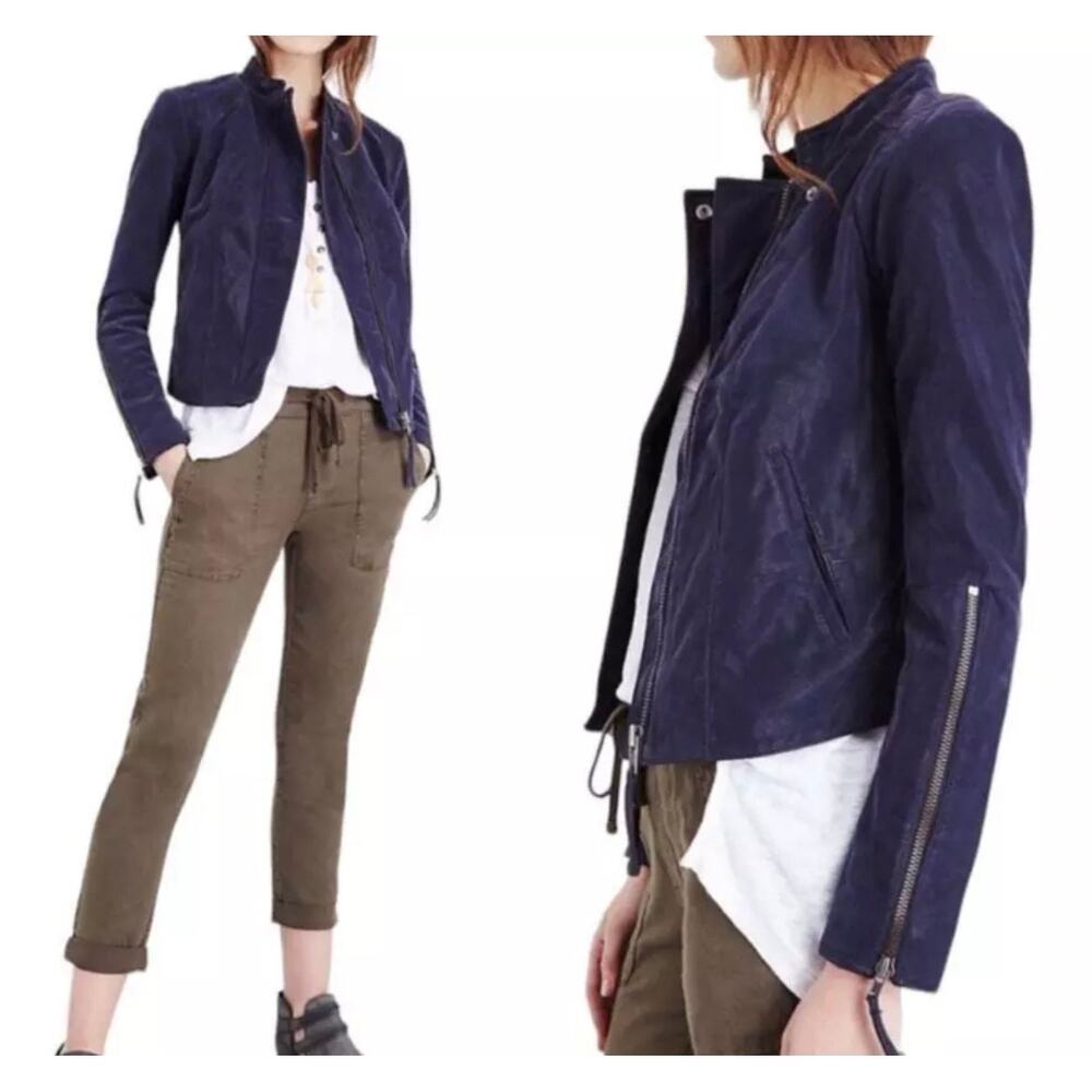 Free People Navy Jacket